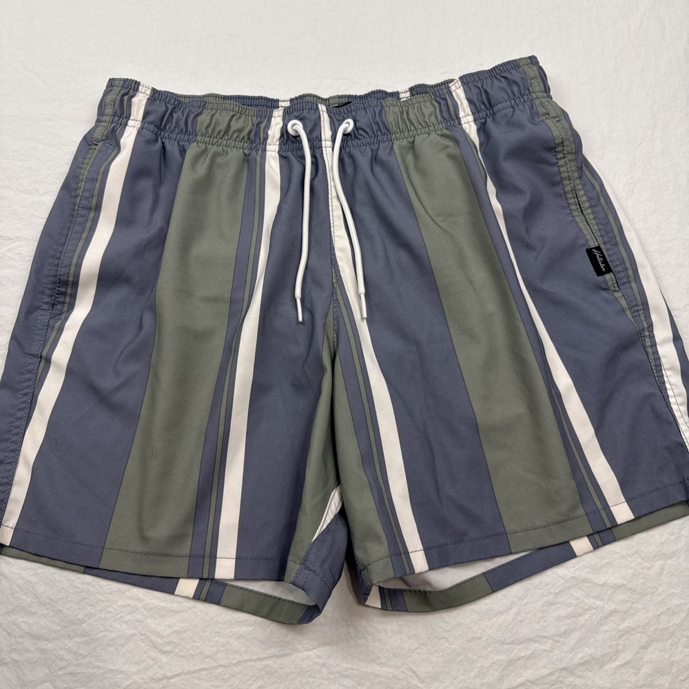 Hollister Men's MEDIUM 6" Swim Trunks Shorts Swimsuit LINED MESH DRAWSTRING